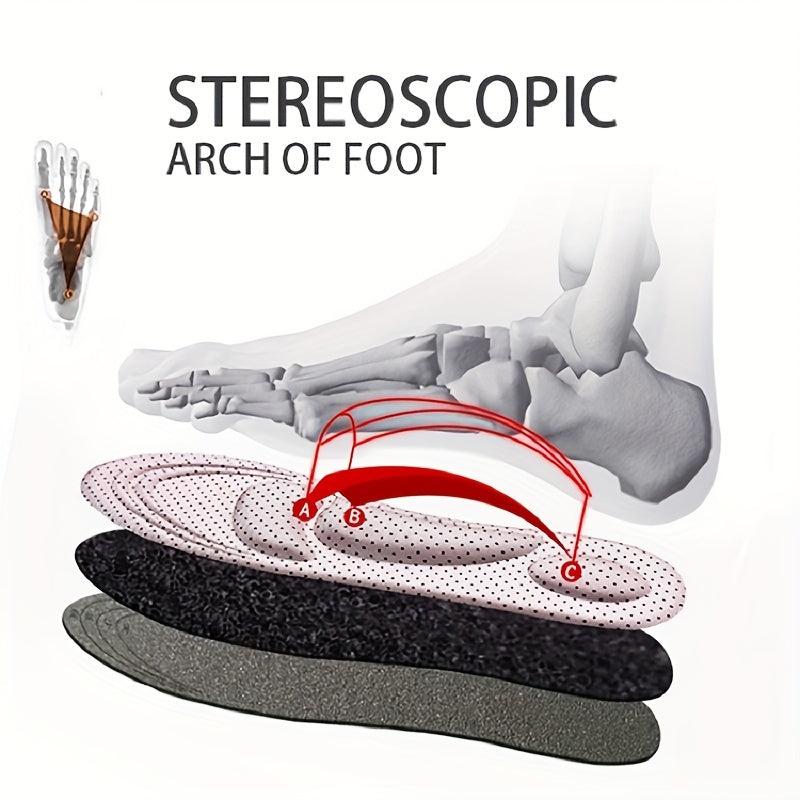 Memory Foam Orthopedic Insoles Pain Relief Soft Breathable Deodorant