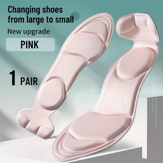 Memory Foam 5D Sport Insoles for Shoes Women Men Breathable Cushion
