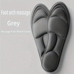Memory Foam Insoles Men Women Nano Antibacterial Massage Sport Insole
