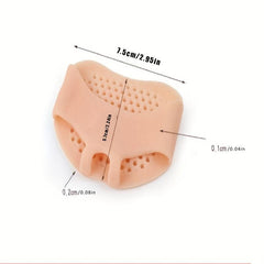 Silicone Honeycomb Forefoot Pads for Shoes 3.54in-4.33in