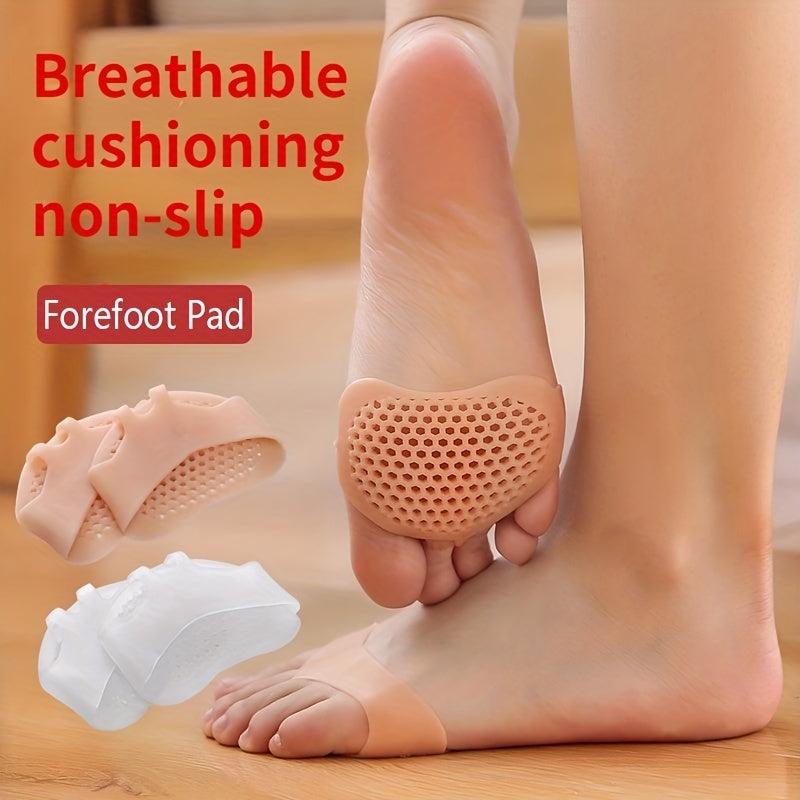 Silicone Honeycomb Forefoot Pads for Shoes 3.54in-4.33in