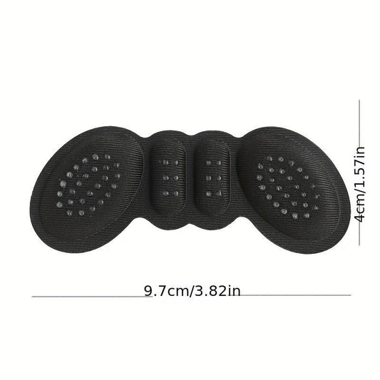 4 Pairs High Heel Shoe Stickers Anti-Drop & Anti-Grind Foot Stickers