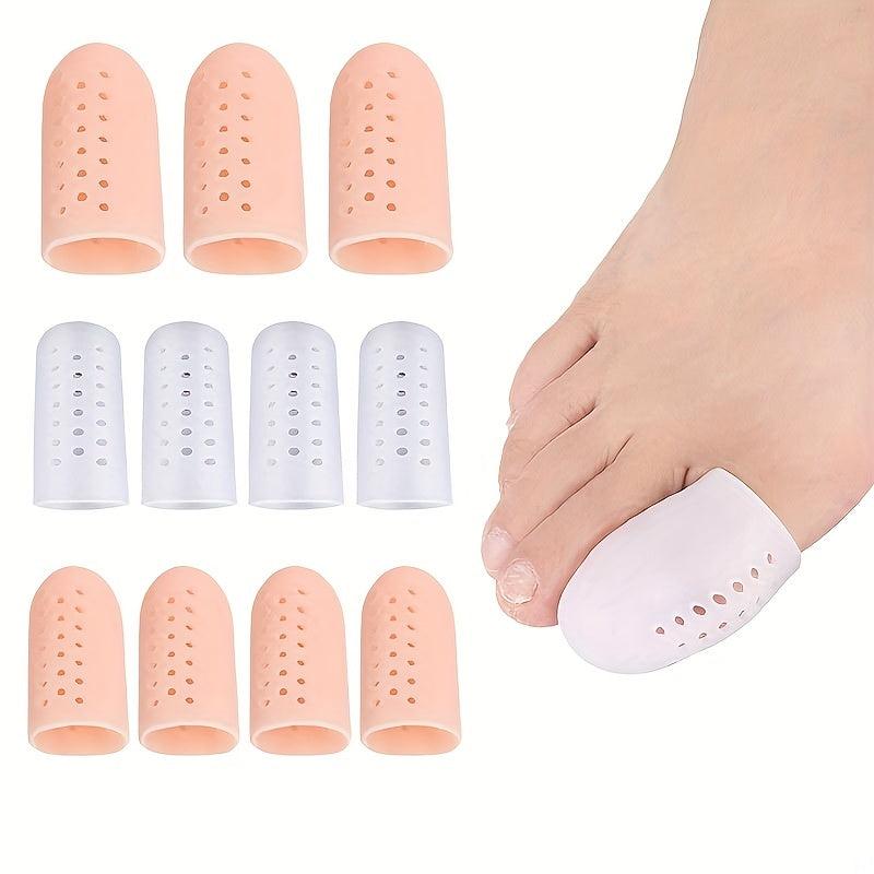 Silicone Gel Toe Cover Corn Prevention Pain Relief Foot Care
