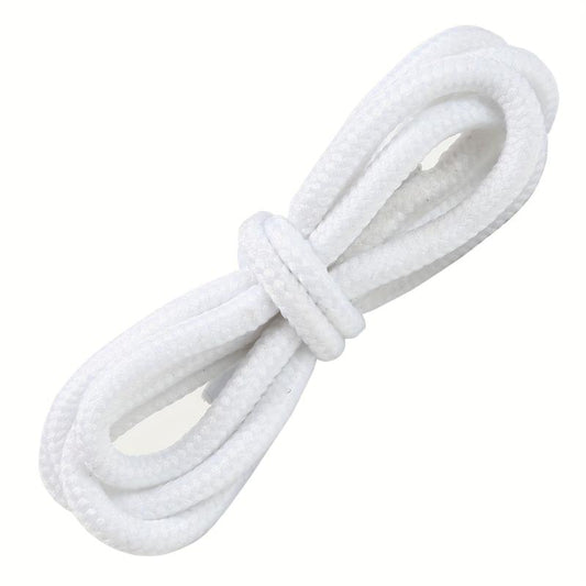 Heavy Duty Round Boot Laces 2 Pairs - Durable Shoelaces for Boots