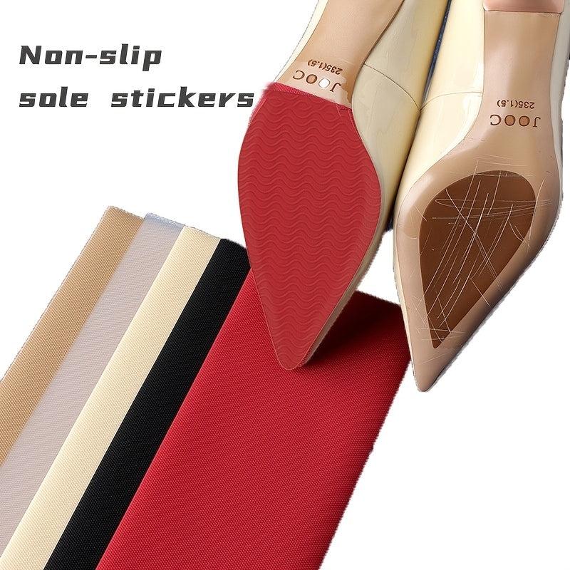 2pcs Cuttable Sole Stickers Non slip Shoe Protective Film