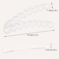 2Pairs Invisible Forefoot Anti slip Stickers For High Heels