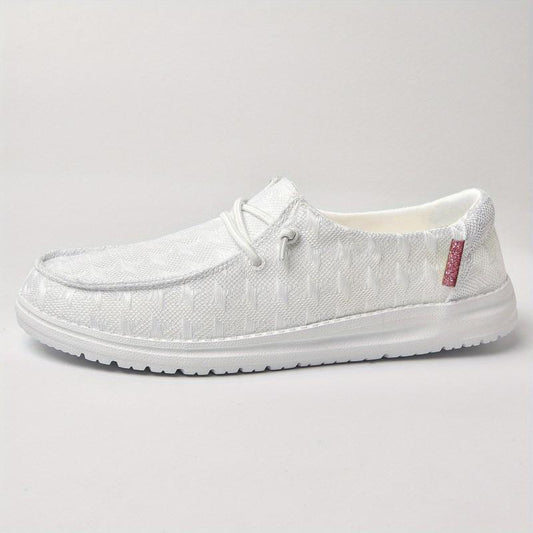 Women's Flat Mesh Loafers Casual Slip On Shoes