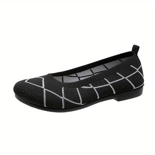 Women's Soft Sole Loafers Slip on Round Toe Lightweight Casual Shoes