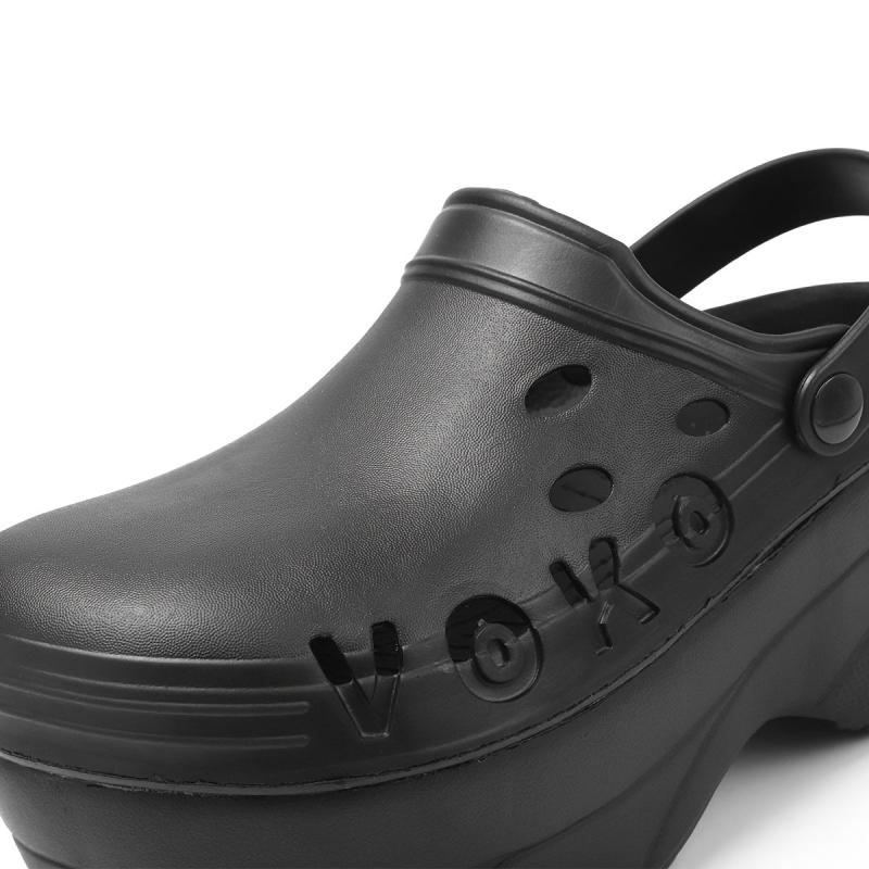 Women's Platform Hollow Out Clogs Lightweight Non Slip Beach Sandals
