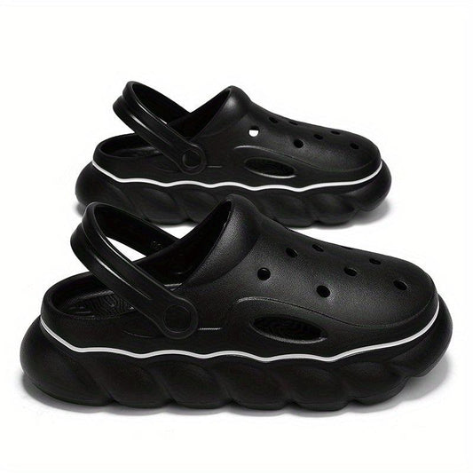 Women's Platform Clogs Hollow Out Adjustable Strap Sandals