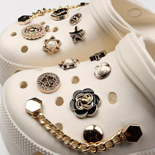 13pcs Shoe Decorations Sandals Slipper DIY Shoes Pins Kids Adults
