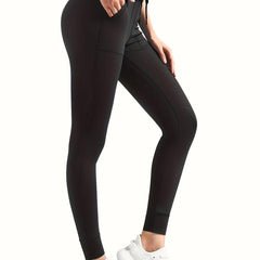 High Waisted Yoga Pants with Pockets for Women