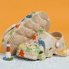 Girl's Cartoon Clogs Non Slip Sandal Slippers