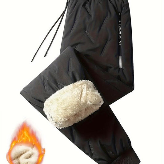 Men's Thermal Active Trousers for Winter Outdoor Activities