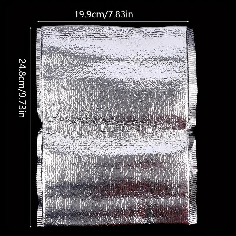 10pcs Insulated Thermal Shopping Bags Waterproof Portable Reusable