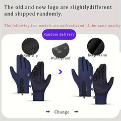 Coldproof Windproof Sports Gloves Cycling Skiing Winter Warm Gloves