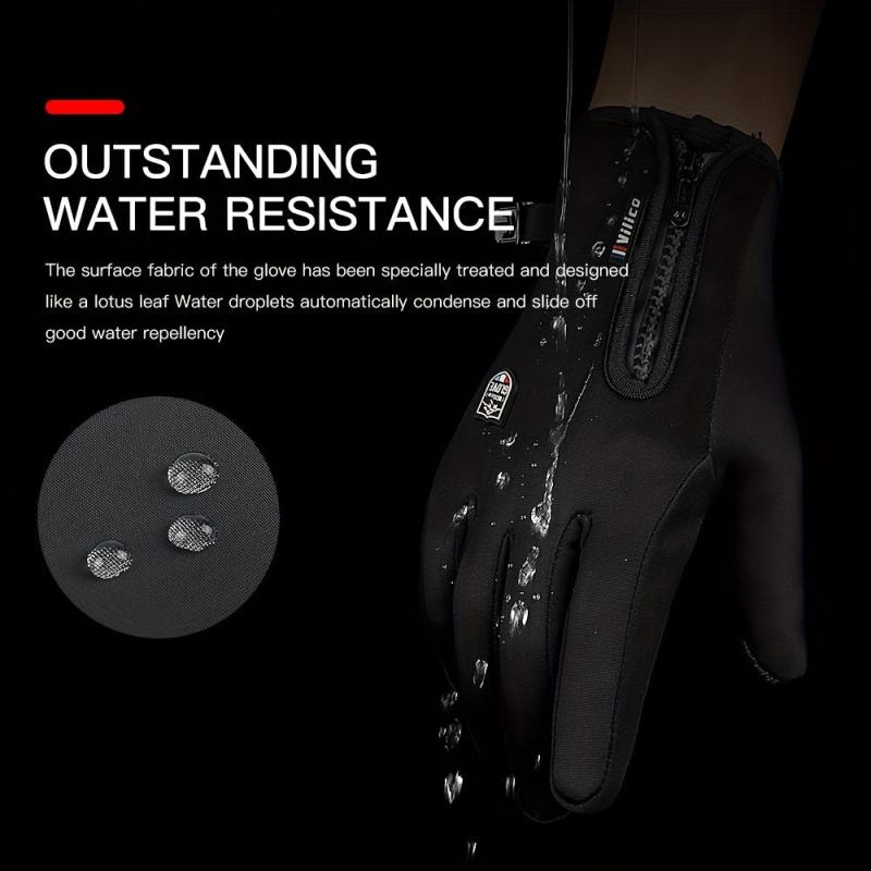 Coldproof Windproof Sports Gloves Cycling Skiing Winter Warm Gloves