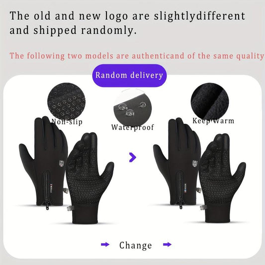 Coldproof Windproof Sports Gloves Cycling Skiing Winter Warm Gloves