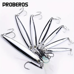 Proberos 1pc Metal Jig Fishing Lure for Saltwater