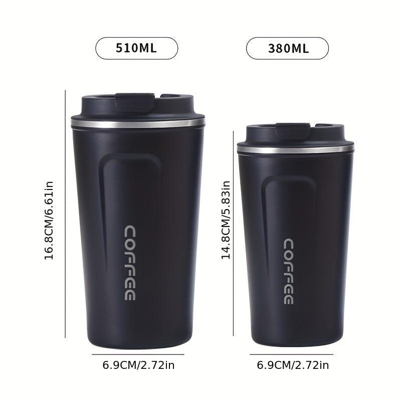 304 Stainless Steel Vacuum Coffee Cup 12.85oz Leakproof Insulation Tumbler
