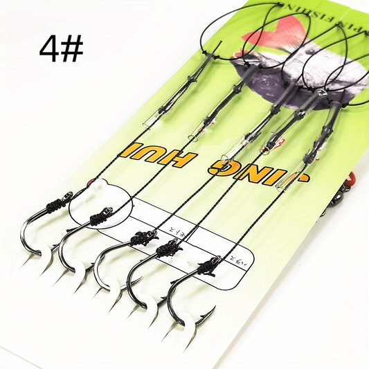 5pcs Carp Fishing Kit with Hooks Line and Accessories for Success