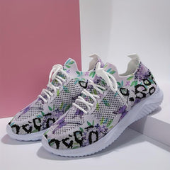 Women's Print Shock Absorbing Running Shoes Comfortable Travel Shoes