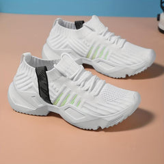 Women's Outdoor Running Shoes Lace up Casual Sports Sneakers