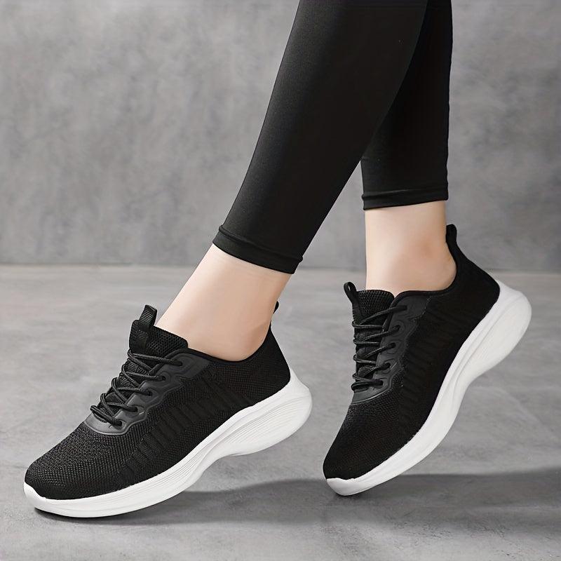 Women's Mesh Breathable Running Sports Shoes Lightweight Non slip Travel Shoes
