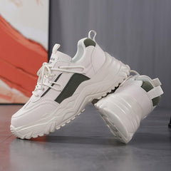 Women's Heighten Chunky Sneakers Casual Non Slip Running Shoes