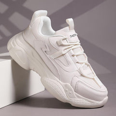 Women's Casual Sneakers with Thick Sole Lightweight Running Shoes