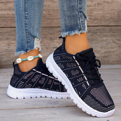 Women's Lightweight Breathable Running Shoes Comfortable Outdoor Sneakers
