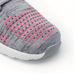 Women's Woven Flat Running Shoes Anti slip Casual Sneakers