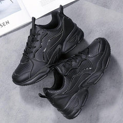 Women's Mesh Running Shoes Anti Slip Thick Sole Casual Sport Shoes