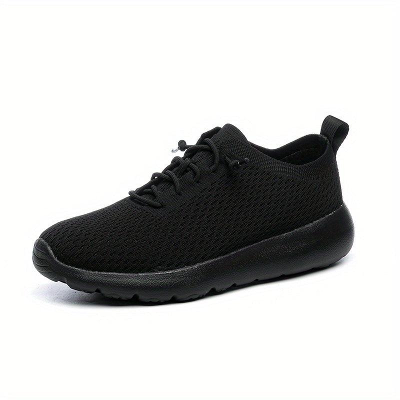 Women's Mesh Chunky Sneakers Lace Up Non slip Running Shoes