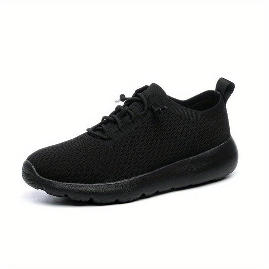 Women's Mesh Chunky Sneakers Lace Up Non slip Running Shoes