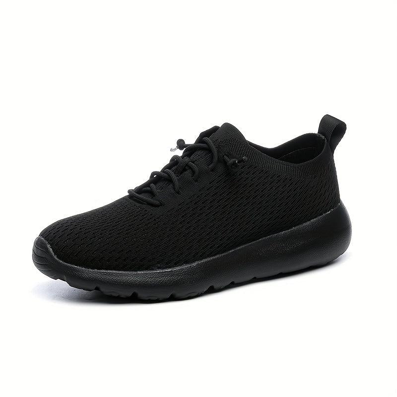 Women's Mesh Chunky Sneakers Lace Up Non slip Running Shoes