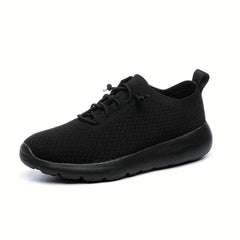 Women's Mesh Chunky Sneakers Lace Up Non slip Running Shoes