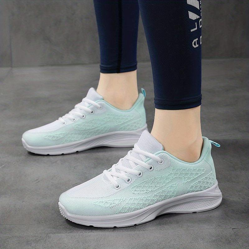 Women's Mesh Breathable Tennis Sports Shoes Lightweight Non slip Travel Shoes