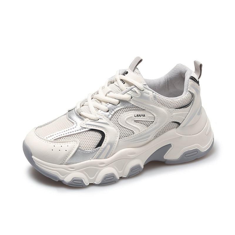 Women's Breathable Chunky Sneakers for Outdoor Travel Sport