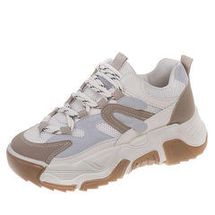 Chunky Sneakers Breathable Thick Sole Running Sneakers Women's Casual Shoes
