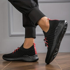 Women's Breathable Athletic Running Shoes Lace Up Casual Sneakers