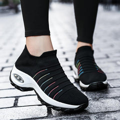 Women's Mesh Breathable Tennis Sports Shoes Lightweight Travel Shoes