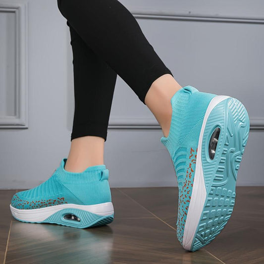 Women's Air Cushion Chunky Sneakers for Outdoor Walking