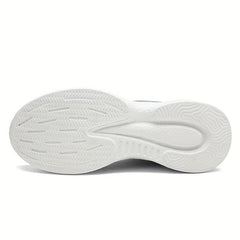 Soft Thick Bottom Shock Absorption Woven Shoes Mesh Breathable Running Shoes
