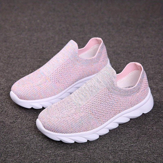 Soft Thick Sole Shock Absorption Mesh Sneakers