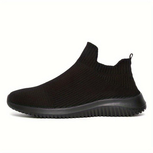 Women's Breathable Mesh Slip-on Sneakers Lightweight Casual Shoes