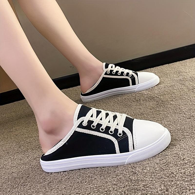Women's Minimalist Flat Shoes Low Top Casual Comfortable