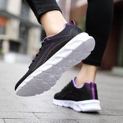Mesh Breathable Running Sports Shoes Lightweight Non slip Outdoor Sneakers