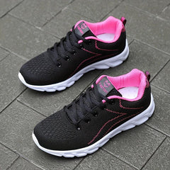 Mesh Breathable Running Sports Shoes Lightweight Non slip Outdoor Sneakers