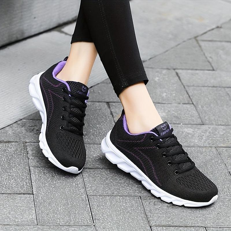 Mesh Breathable Running Sports Shoes Lightweight Non slip Outdoor Sneakers